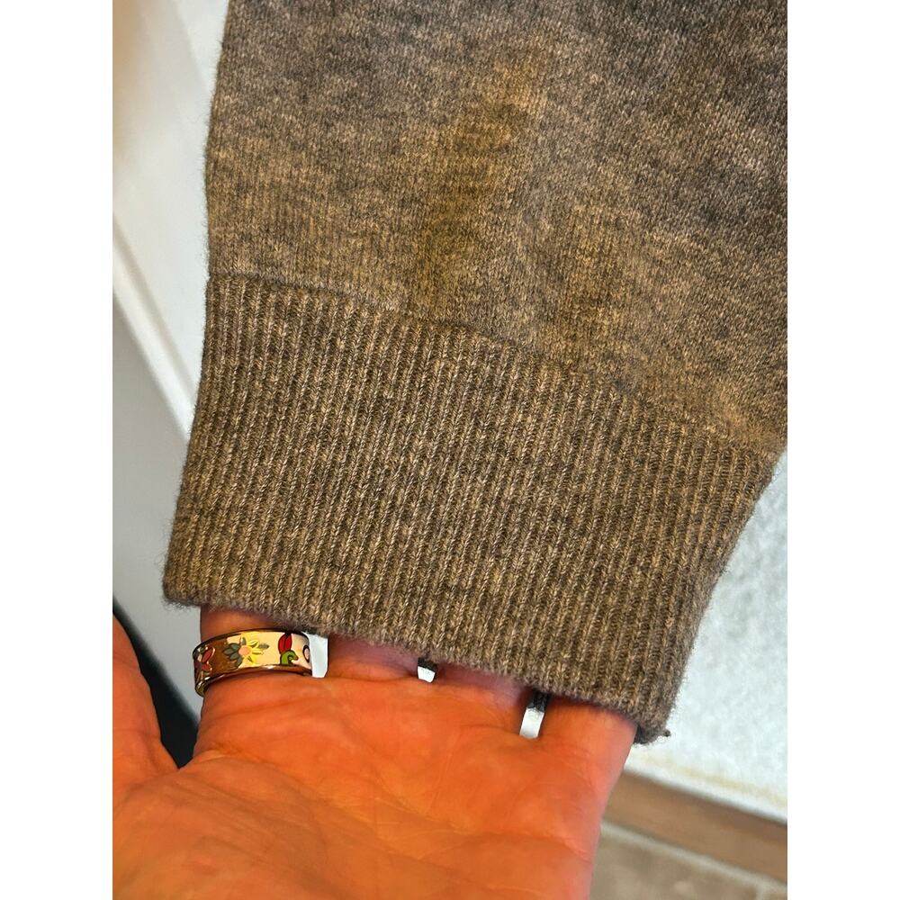 Greyson grey XXL wool cashmere men’s sweater business casual office - Picture 6 of 6